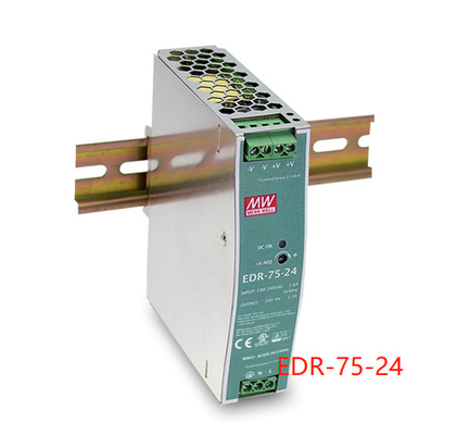 مزود طاقة سكة حديد DIN ذو علامة تجارية جيدة EDR-75 EDR-120 EDR-150