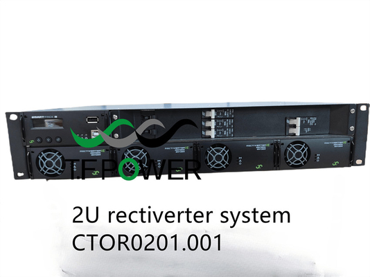 Eltek 6KVA 230V 4.8KW أنظمة المستقيم 2U 19 بوصة نظام طاقة الجرف الكهربائي CTOR0201.001 242100.100