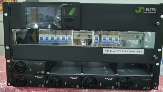 إلتيك 48Vdc 19 بوصة 5U الاتصالات 16kw 300A نظام CTO Smartpack جهاز تحكم لمسة مع مفاتيح التوزيع