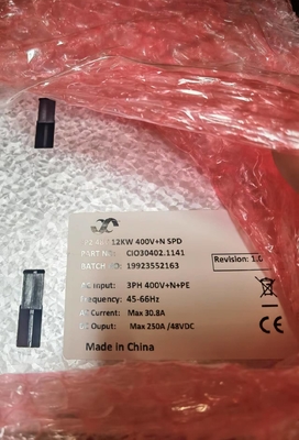 Eltek 48V 12KW نظام كهرباء اتصالات متزامن متكامل 2U Flatpack2 250A نظام متزامن CIO30402.XXXX