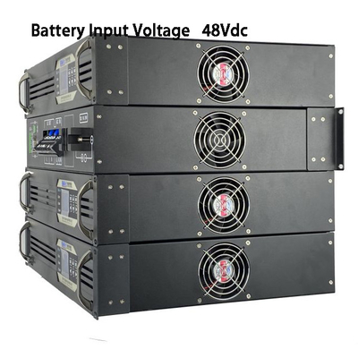 عاكس ذكي جديد من 48 فولت DC إلى AC 230v عاكس تردد عالي Dc48v Ac 3kva عاكس