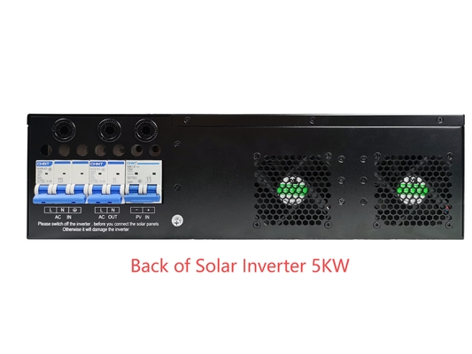 ريك ماونت الصينية النقية الحائط الهجينة المحول الشمسي 5KW PV 150/500Vdc 220/230Vac الخروج Wifi GPRS لBTS