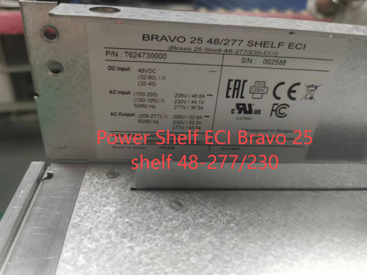 CE+T Power Shelf ECI برافو 25 رف 48-277/230 -ECI P/N: T624730000