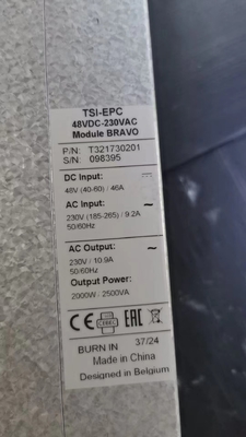 CE+T برافو عاكس وحداتي 2.5 KVA 1.5 KVA 230 Vac TSI برافو عاكس متردد إلى عاكس متردد P/N T321730201