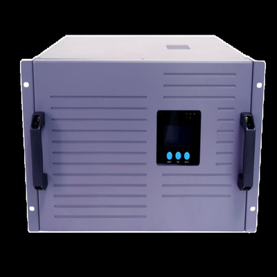 إمدادات الطاقة 8KVA على الإنترنت عاكس التحول المزدوج على الإنترنت 48vdc 230vac وحدة عاكس