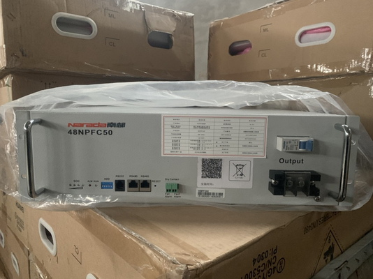 نارادا 48NPFC50 بطارية الليثيوم الحديد الفوسفات 48V 50Ah الاتصالات بطارية محطة القاعدة غرفة الطاقة النقل تخزين الطاقة