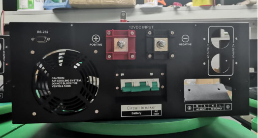 محول التيار المتردد المتردد 19 بوصة 4RU Rack Type مدخل 12Vdc إلى مخرج 220Vac Custom -Made 3kw Inverter Module