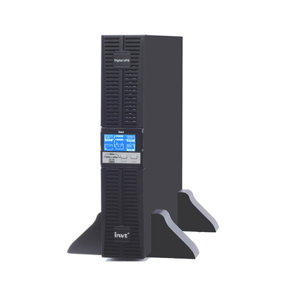 INVT 1Phase AC UPS 1KVA 2KVA 3KVA 6KVA 10KVA لدعم مركز بيانات صغير مدمج في البطارية
