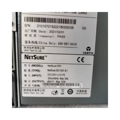 Vertiv 19 بوصة نظام الطاقة المدمج Netsure 521A31 تبديل إمدادات الطاقة 150A نظام DC