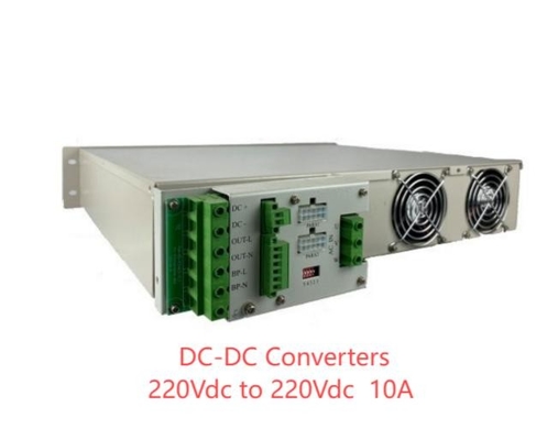 محول 19 بوصة DC DC 24Vdc 48vDC 110vDC 220Vdc 2200W10A وحدة طاقة مستقلة مع وحدة تحكم شاشة LCD