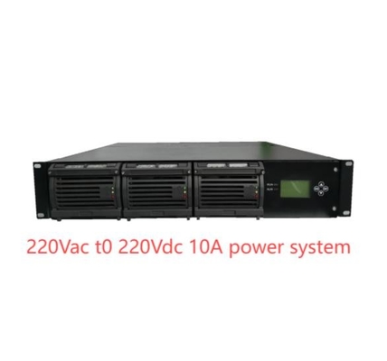 19 بوصة نظام المصلحات وحدات 220Vac إلى 220Vdc 10A نظام الطاقة المترددة المدمجة