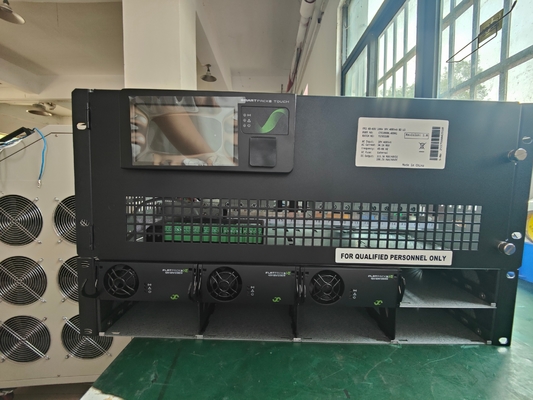 تخصيص OEM 19 بوصة 5U نظام طاقة مركزي FP2 48Vdc-60Vdc 8KW نظام طاقة متكامل