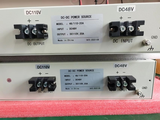 19" في سلسلة RCT2000D محولات DC-DC معزولة المدخل 48vdc المخرج 220vdc 2200w D10-18-11