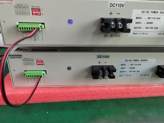 تخصيص OEM 19 بوصة DC DC محولات RCT2000D سلسلة مدخل 110vdc مخرج 110vdc 2200W D20-10-10