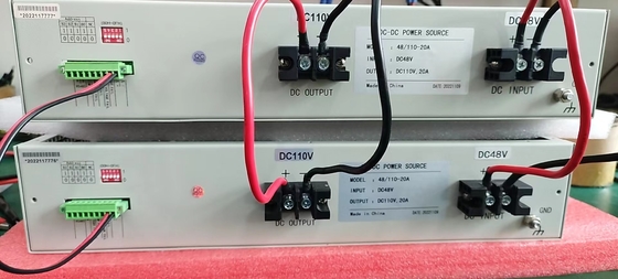 OEM ODM محولات DC DC 19 بوصة رف RCT2000D سلسلة المدخل 110vdc المخرج 24vdc 720W D30-10-14