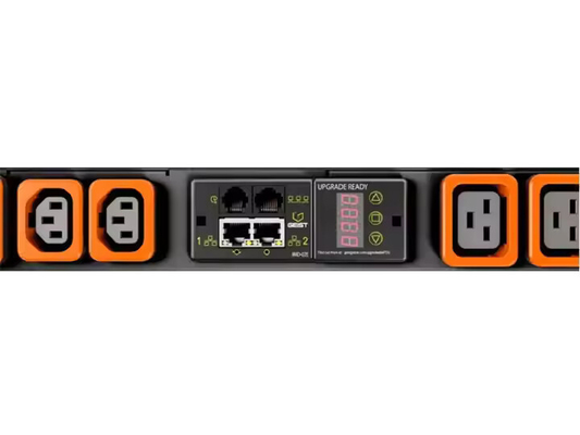وحدة توزيع الطاقة الذكية Vertiv Geist GU1 من النوع 16A/32A مع حمل متكيف لرف الطاقة مع منافذ مزدوجة C13/C19 احترافية لمراكز البيانات