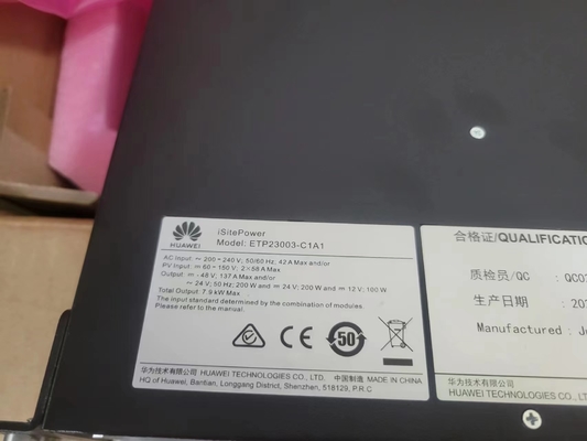 وحدة تزويد الطاقة Huawei ETP23003-C1A1، صندوق سحري ذكي، 48 فولت 150 أمبير