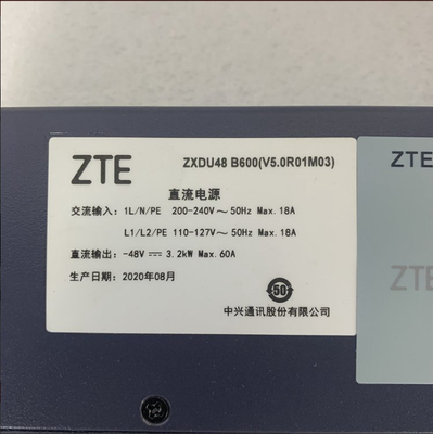 وحدة طاقة الشبكة ZXDU48 B600 V5.0 نظام طاقة مدمج