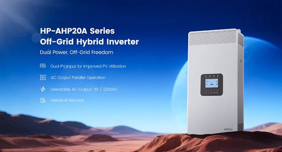 HP-AHP20A 3KW 3.5KW محول شمسي منزلي خارج الشبكة 3500W تردد عالي محول شمسي صافي موجات الصين مع WIFi Optiona