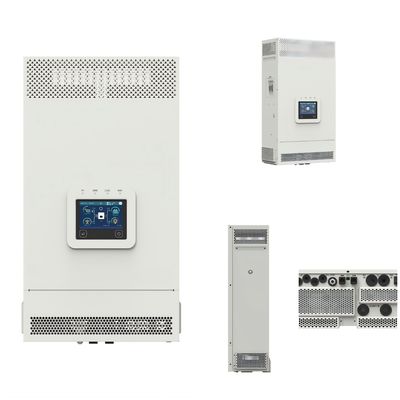 سلسلة عاكس الطاقة الشمسية الهجينة خارج الشبكة عاكس الطاقة الشمسية EU 220VAC 3.5KW 5.5KW عاكس الطاقة يدعم البطارية UC6042-1250P20C
