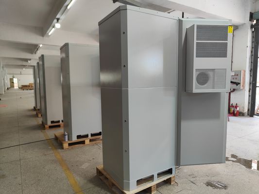 نظام الطاقة الشمسية للاتصالات المصنوع حسب الطلب FP2 48V 36KW + 12.8KW T3 مجلس الوزراء للاتصالات الشمسية في الهواء الطلق