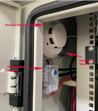 مصنوع حسب الطلب من الفولاذ المجلفن بسمك 1.5 مم 14U حاوية خزانة خارجية مع مكيف هواء 1500 وات لتخزين بطارية محطة الاتصالات