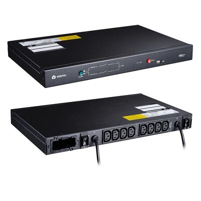 مفتاح تحويل ثابت مزدوج الطاقة UF-LTS10-1P 10A 208V، مفتاح تبديل تلقائي مع IEC C13