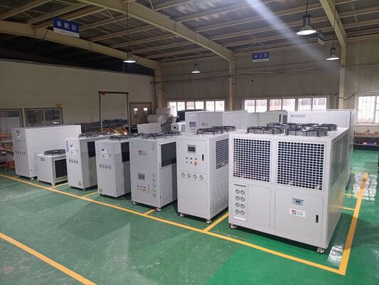 382.3KW Air-Cooled Screw Chiller - 3N-380V-50HZ Industrial Refrigeration System