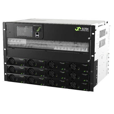 ELTEK FP2 48V 24KW المصلح Flatpack2 48/2000 SHE 5U-7U نظام إمدادات الطاقة التلفزيونية المتكاملة (CTO20405.nnn)