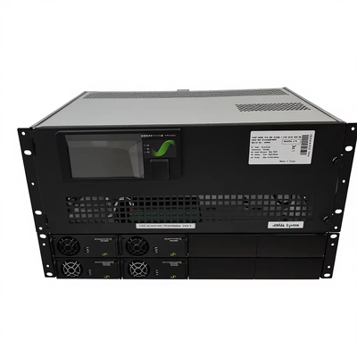 مخصص FP2 48V 12KW 6KVA 230V SPD BD 5U نظام الطاقة المضمن مع المعدل وفتحات المعدل