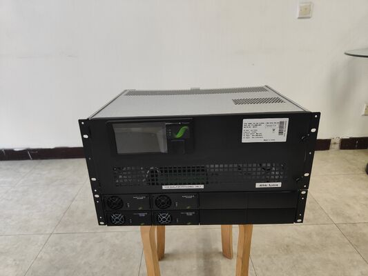 مخصص FP2 48V 12KW 6KVA 230V SPD BD 5U نظام الطاقة المضمن مع المعدل وفتحات المعدل