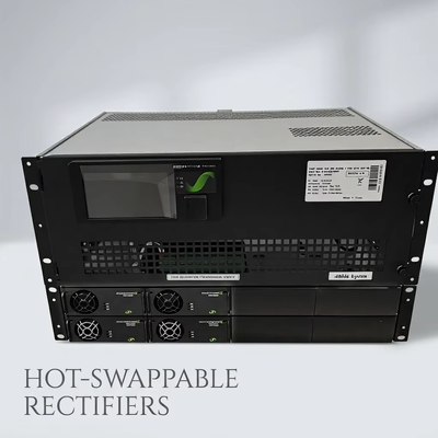 نظام الطاقة المدمج القابل للتخصيص FP2 48V 12KW+6KVA 230V 5U للبيئة القاسية