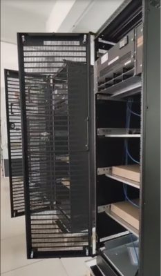 IP20 مصنوعة خصيصًا 1000A 2000A 3000A محطة توليد الطاقة الكبيرة 3 مرحلة 380Vac 48Vdc نظام طاقة الاتصالات الداخلية مع Flatpack2 48/3000HE وحدة خزانة FPC