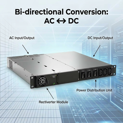 نظام الـ Eltek CTOR0201.001 Rectiverter. 1U 3kVA AC Power Solution 1U height Smart Compact Critical AC solutions. 1U 3kVA AC Power Solution 1U height Smart Compact حلول التيار المتردد الحرجة