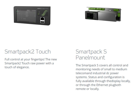 أنظمة مقومات الاتصالات Flatpack2 48V / 24kW