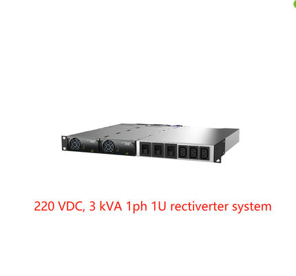 3kVA 1phase 220VDC Telecom نظام الطاقة Rectiver متكامل مستقل (رقم الجزء: CTOR0201.003)