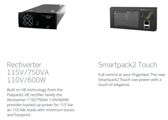 Smartpack2 Telecom Power Solutions إلتيك فلت باك 18 كيلو فا 14.4 كيلو فاط 110 فولت