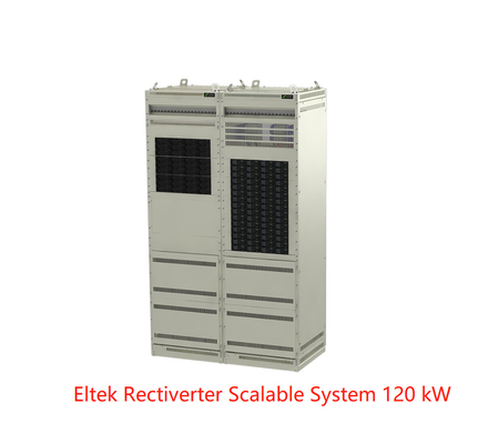 المستقيم Eltek Telecom نظام طاقة قابل للتطوير 120kW 230 / 400VAC نظام كبير ثلاثي الأطوار