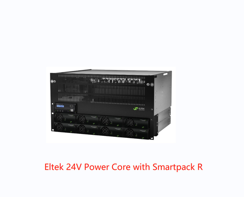 نظام طاقة متكامل 24 فولت 5U / 8U 300A / 600A وحدة تحكم Smartpack R مقوم 48V 1800W