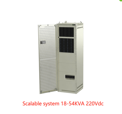 نظام الطاقة المسطح القابل للتطوير Eltek Rectiverter 54KVA 220Vdc EN 60950-1