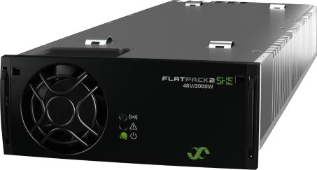 نظام الطاقة Eltek Flatpack2 24V 48KW DC مع Smartpack2 Flatpack2 24 / 1800HE