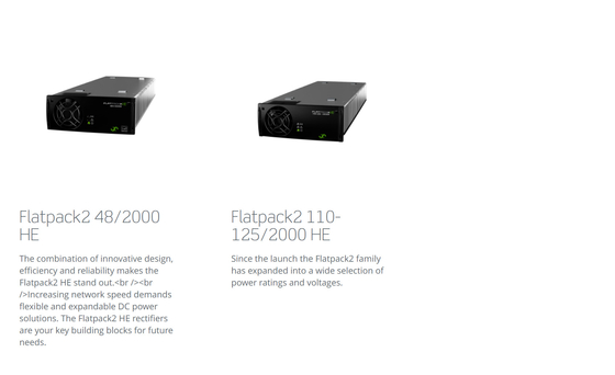 Eltek Flatpack2 Wall Box Flatpack نظام الطاقة 24VDC 30VDC 48VDC