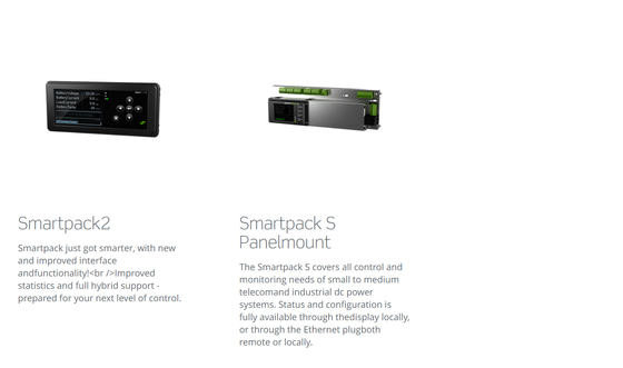 2000W Eltek Smartpack S Flatpack2 نظام الطاقة 5U