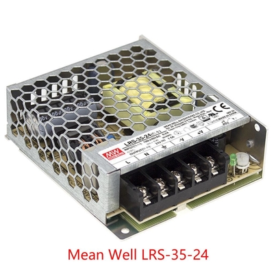 المعدل المغلق 35 واط محول طاقة الإخراج الفردي LRS-35-5 LRS-35-12