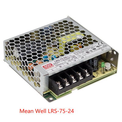 75W خرج واحد تحويل التيار الكهربائي LRS-75-5